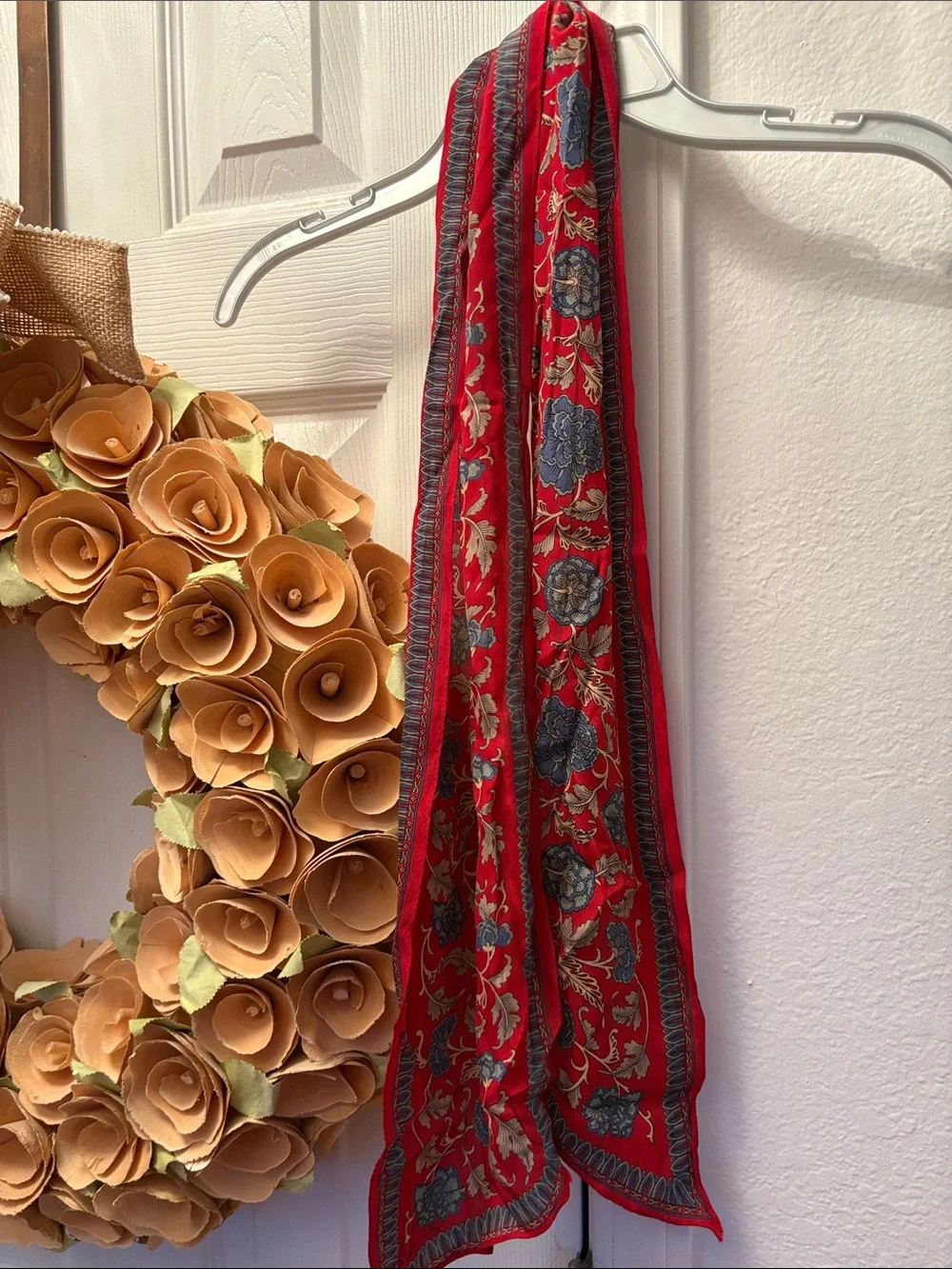 Ginnie Johansen vintage silk scarf